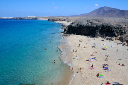 Lanzarote beach