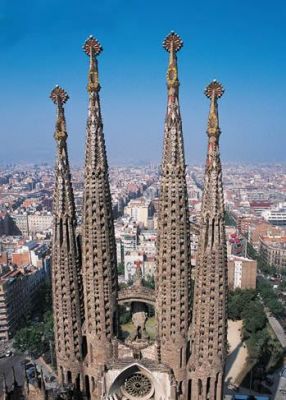 Sagrada familia in Barcelona