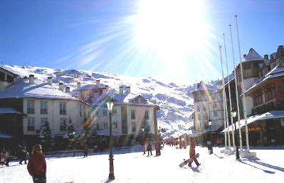Sierra Nevada village