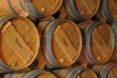 La Rioja wine barrels