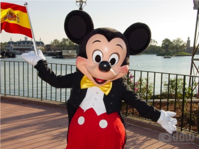 Mickey Mouse in Spain