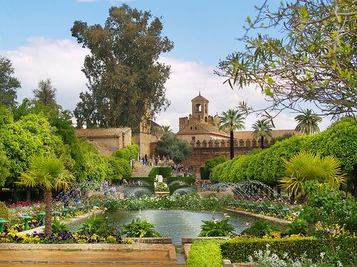 Jardines de los Reales Alcázares de Córdoba por Roberto Carlos Pecino.