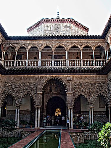 The Courtyard of the Maidens - Alcázar of Seville