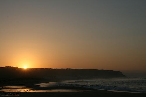 Amanecer en los Caños de Meca