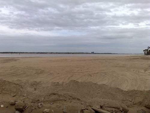 Playas de Sanlúcar, desembocadura del Guadalquivir