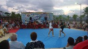 <strong>kick boxing in square</strong> <br /><em> Calas del Pinar community, taken on 10 August 2010 by mark003</em>