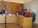 <strong>Inside the Court Room - Pablo Torán (CAM) & Juan Muñoz (Cleyton GES SL)</strong> <br /><em> Finca Parcs community, taken on 22 May 201 by Keith110</em>