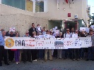 <strong>Finca Parcs Action Group protest outside the First Instance Court in Hellín</strong> <br /><em> Finca Parcs community, taken on 21 May 2012 by Keith110</em>