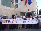 <strong>Finca Parcs Action Group protest outside the First Instance Court in Hellín</strong> <br /><em> Finca Parcs community, taken on 21 May 2012 by Keith110</em>