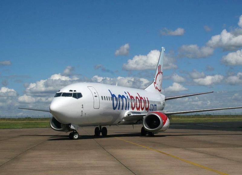 bmibaby airplane