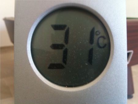 EOS office temperature