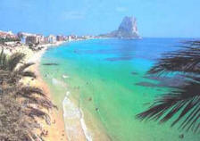 Calpe beach