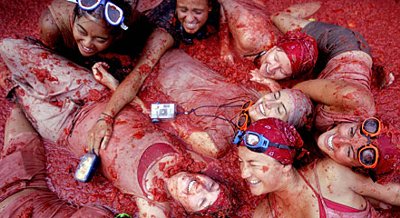 La tomatina Buñol