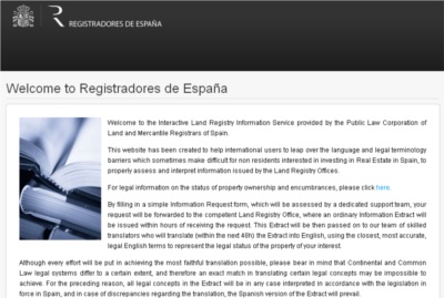 Registradores website