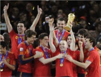 Spain world cup 2010 winners