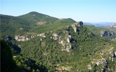 Tarragona mountains