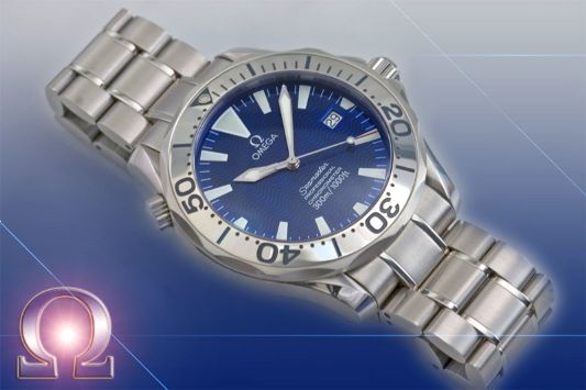 The Electric Blue Seamaster
