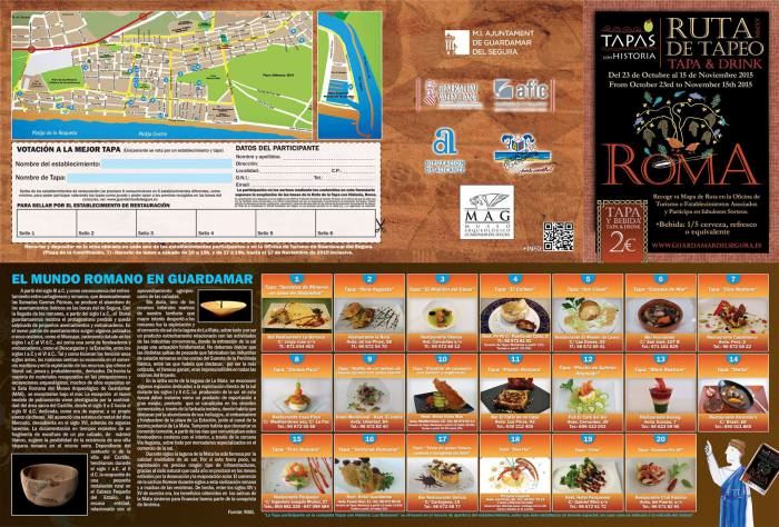 Guardamar Tapas 2015 Leaflet