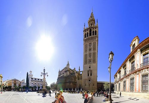 Panorámica de la Giralda, Sevilla