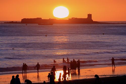 Atardecer en Chiclana 4 por sergi.gisbert.