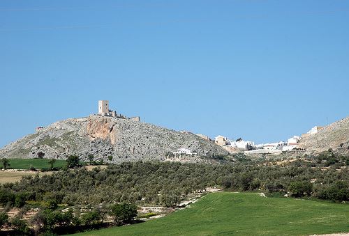 Teba Castle, Morning