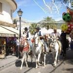 Strolling around the Mijas feria ...