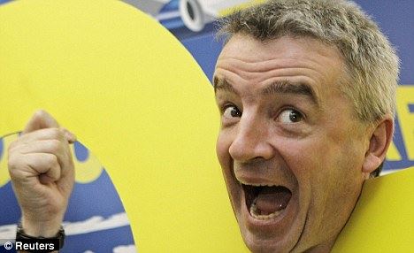 Chief Executive of Ryanair Michael O'Leary