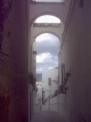 A street in Arcos de la Frontera