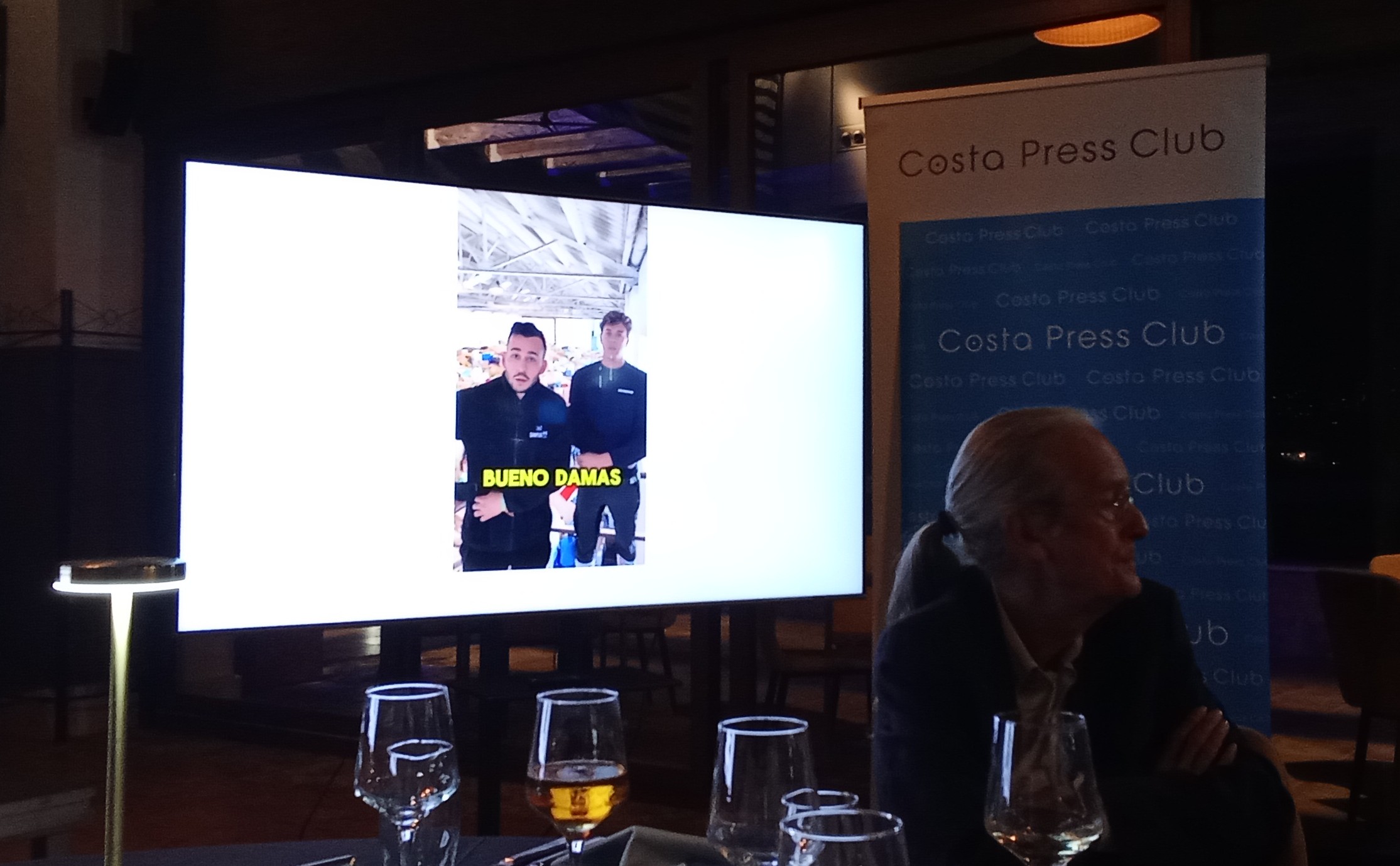People struggle against the wind and rain in Malmö, Sweden, after a storm reached southern Sweden, Saturday Oct. 4, 2025. (Johan Nilsson/TT via AP)