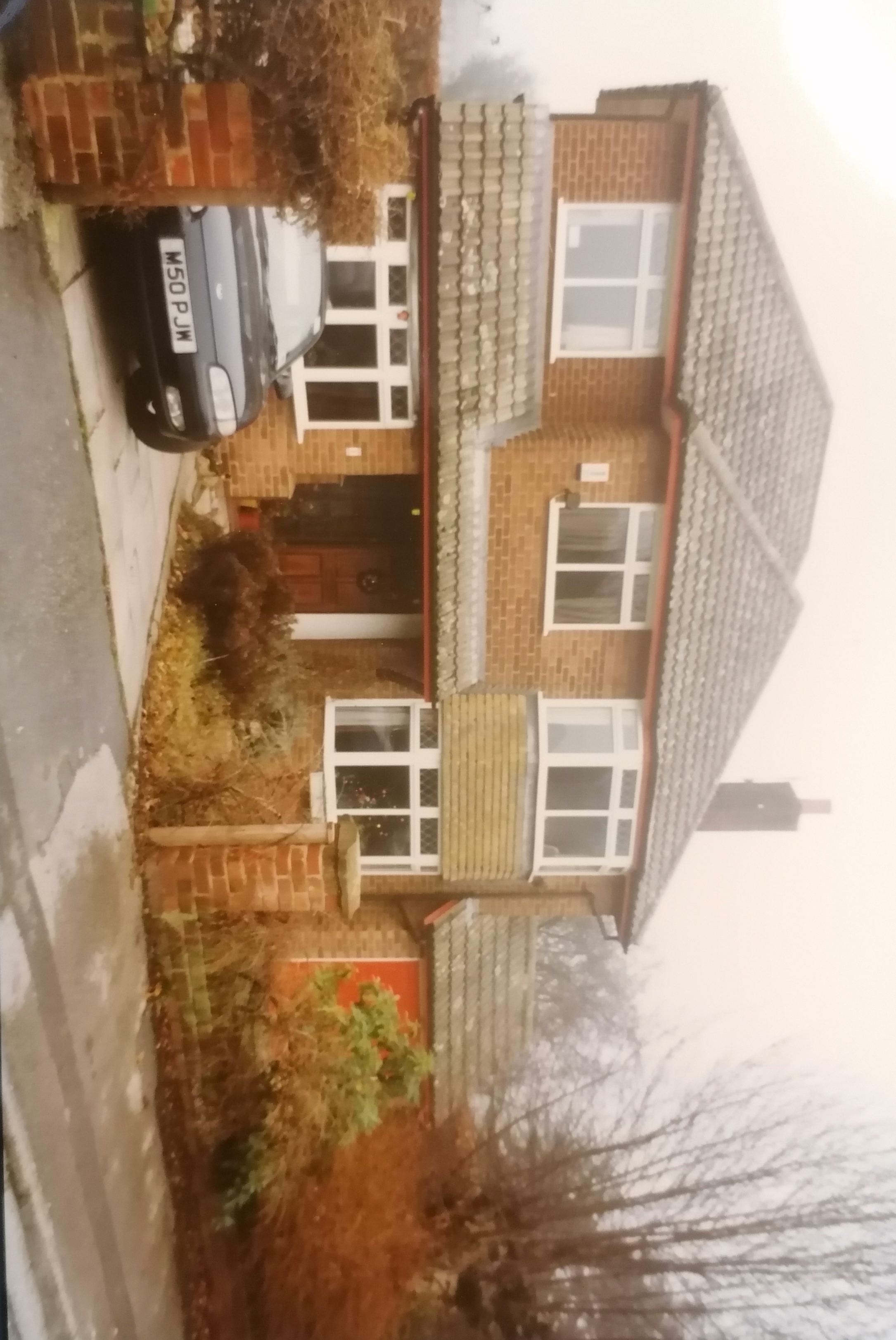 A puréed and simmering carrot soup in a pot with a spoon