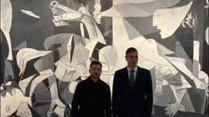 People struggle against the wind and rain in Malmö, Sweden, after a storm reached southern Sweden, Saturday Oct. 4, 2025. (Johan Nilsson/TT via AP)