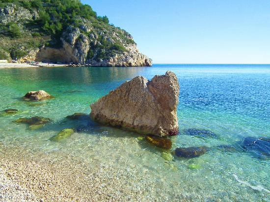Download Mirall de lbany de platja Desktop Wallpaper